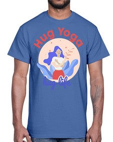 Hug Yoga Hug Life 261#- yoga- Cotton Tee
