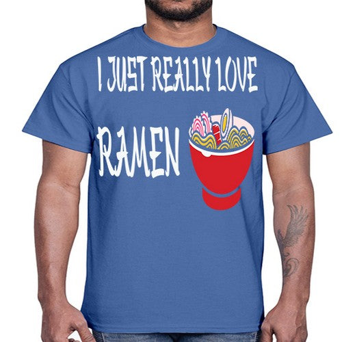 I Just Love Ramen Japanese Anime 238#- anime- Cotton Tee
