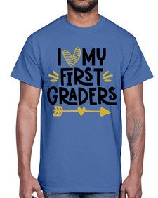 I Love My First 365#- first grade- Cotton Tee