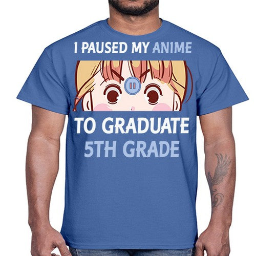 I Paused My Anime To Anime 243#- anime- Cotton Tee