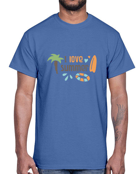 I love summer 91#- summer- Cotton Tee