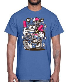 Ice Cream Truck 1173#- ice cream- Cotton Tee