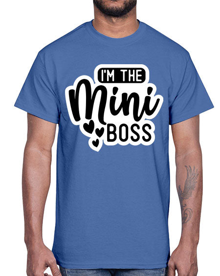 Im The Mini Boss 350#- baby- Cotton Tee