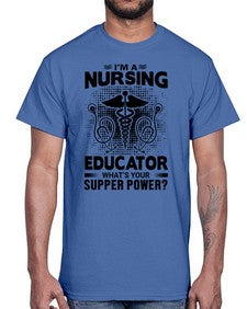 Im a nursing Style 227#- nurse- Cotton Tee