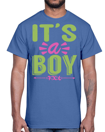 Its A Boy Style 130#- baby- Cotton Tee