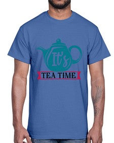 Its Tea Time 1240#- tea- Cotton Tee