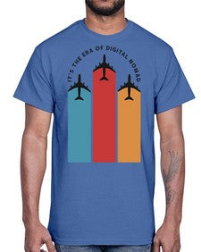 Its the Era of Digital Nomad 10#- internet- Cotton Tee