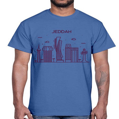 Jeddah 989#- cities- Cotton Tee