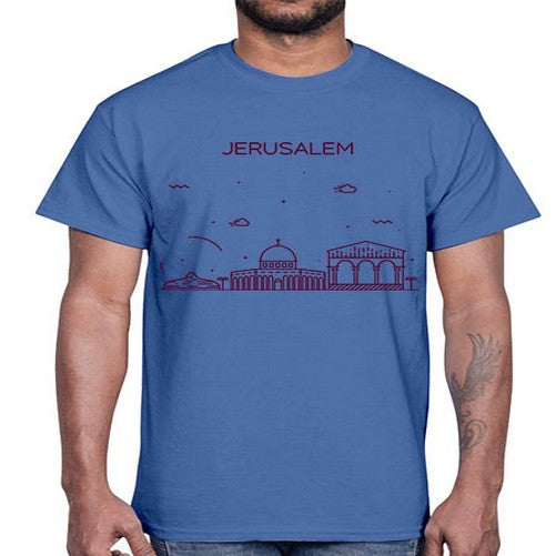 Jerusalem 994#- cities- Cotton Tee