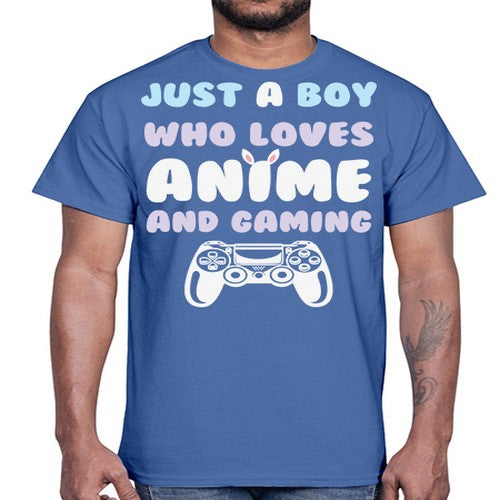 Just A Boy Who Loves 261#- anime- Cotton Tee