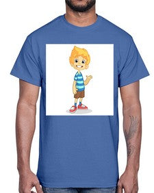 Kid 151#- cartoon general- Cotton Tee