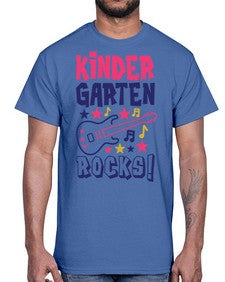 Kindergarten Rocks 433#- kindergarten- Cotton Tee