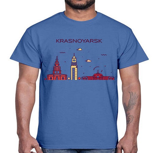 Krasnoyarsk 1087#- cities- Cotton Tee