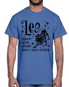 Leo 278#- leo- Cotton Tee