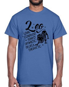 Leo 282#- leo- Cotton Tee