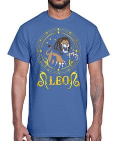 Leo 297#- leo- Cotton Tee