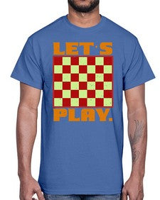 Lets play 135#- chess- Cotton Tee