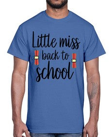 Little miss back to school 478#- general school- Cotton Tee