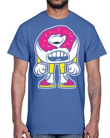 Living donut 159#- cartoon food- Cotton Tee
