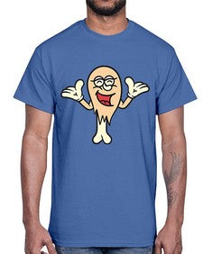 Lonesome chick 160#- cartoon food- Cotton Tee