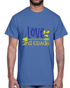 Lovesecond Grade 529#- second grade- Cotton Tee