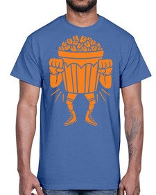Mad popcorn 164#- cartoon food- Cotton Tee