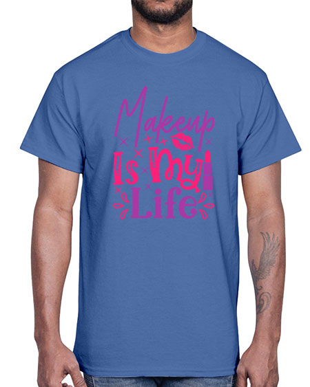 Makeup Is My Life Style 224#-makeup Cotton Tee