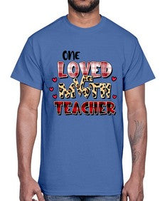Math Teacher Cupids Favorite 530#- teacher- Cotton Tee
