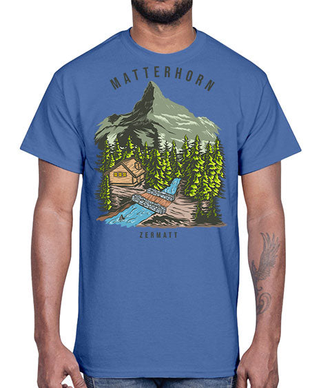 Matterhorn 21#- nature- Cotton Tee