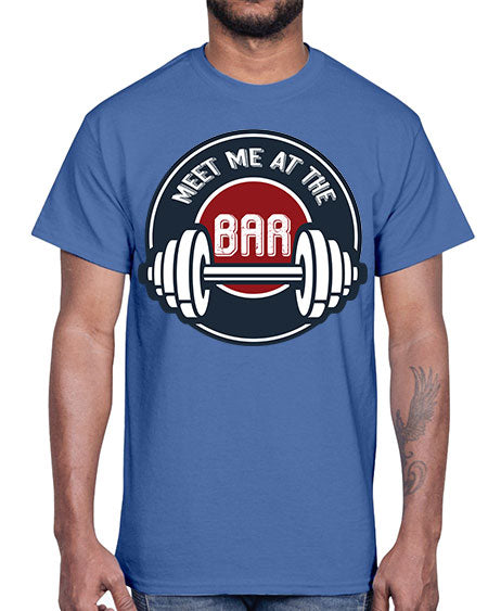 Meet me at the bar- sports general- Cotton Tee