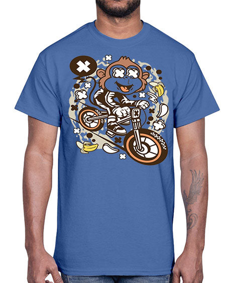 Monkey Downhill- monkey- Cotton Tee
