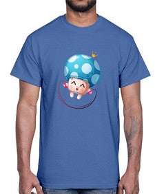 Mushroom 188#- cartoon food- Cotton Tee