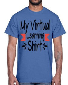 My Virtual Learning Shirt 555#- librarian- Cotton Tee