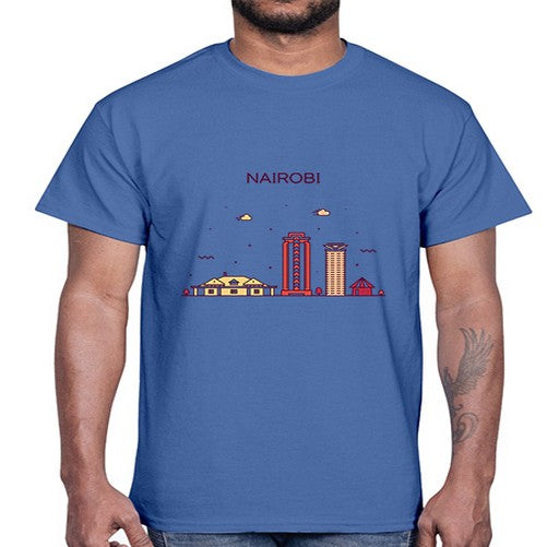 Nairobi 1404#- cities- Cotton Tee