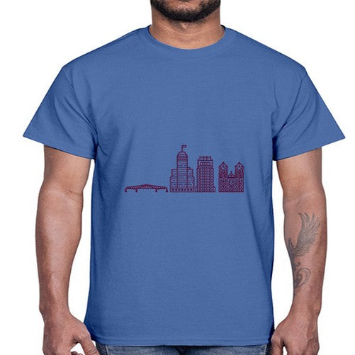 NewarkNJ 1485#- cities- Cotton Tee