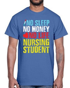 No Sleep Style 314#- nurse- Cotton Tee
