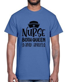 Nurse both queen and angel 1151#- nurse- Cotton Tee