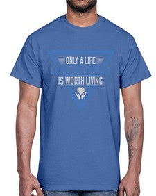 Only a life lived for others is worth living Style 39#- volunteer- Cotton Tee