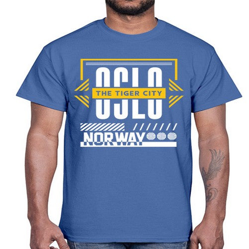 Oslo 1553#- cities- Cotton Tee