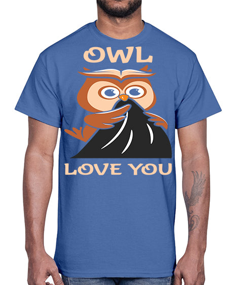 Owl Love You A TurtleRabbit 12#- owl- Cotton Tee
