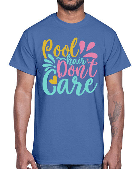 POOL HAIR DONT CARE Style 6#- summer- Cotton Tee