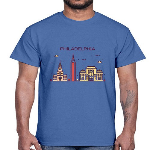 Philadelphia 1605#- cities- Cotton Tee