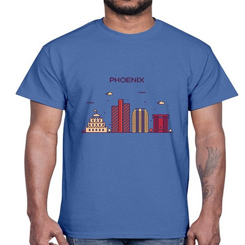 Phoenix 1614#- cities- Cotton Tee