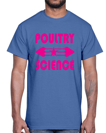 PoultryScienceScience tshirt design PoultryScience Sciencetshirtdesign 158#- general science- Cotton Tee