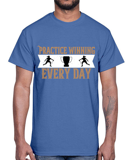 Practice winning every day 1922#- badminton- Cotton Tee