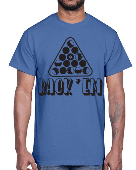 Rack em 558#- billards- Cotton Tee