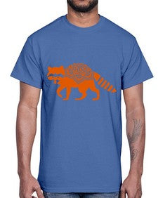 RacoonMandala 1010#- mandala- Cotton Tee