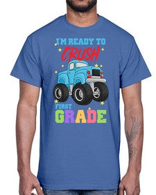 Ready to Crush first Grade 717#- first grade- Cotton Tee