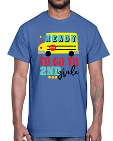 Ready to go second grade 725#- second grade- Cotton Tee