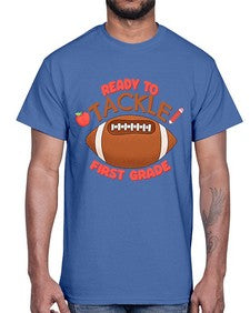 Ready to tackle first Grade 742#- first grade- Cotton Tee
